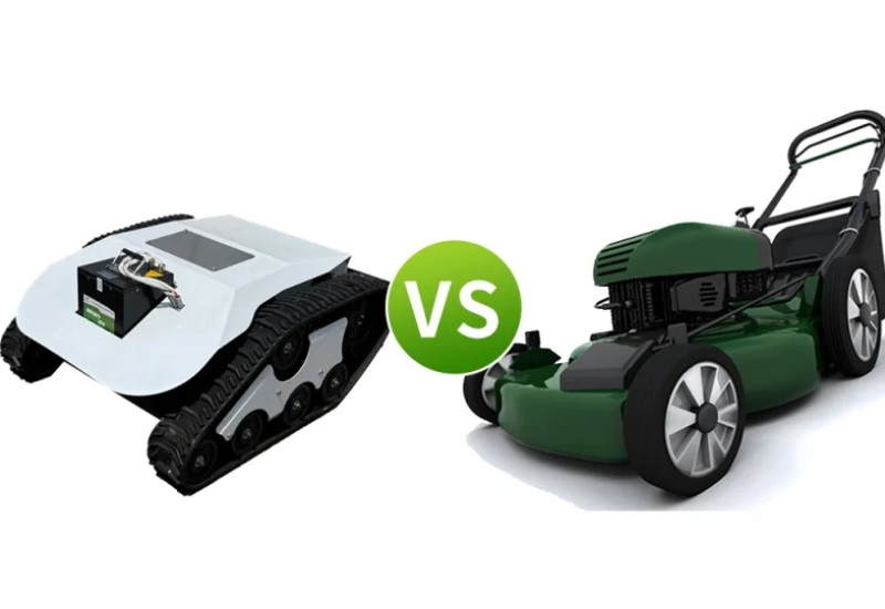 Remote-controlled mowers