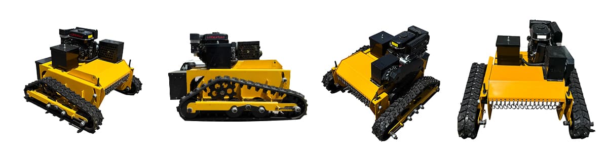 Ferngesteuerter Schlegelmäherroboter Ferngesteuerter Schlegelmäherroboter