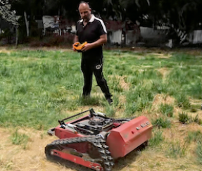 I macchinari intelligenti consentono una manutenzione efficiente del giardino.