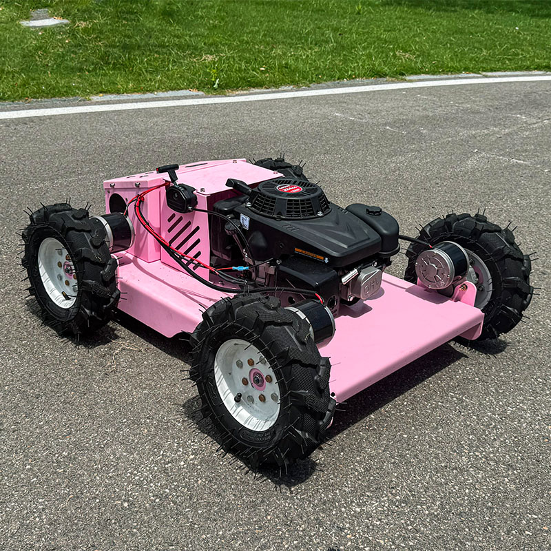 Cortadora de césped de giro cero con control remoto